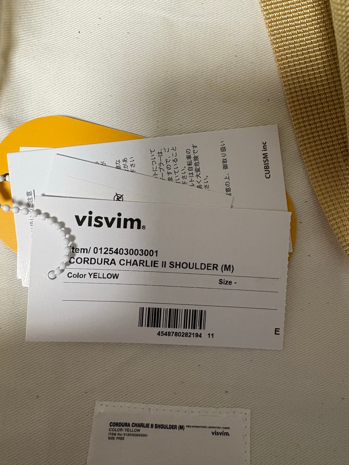 Visvim 25 ss코듀라 찰리백 m size 상품이미지4