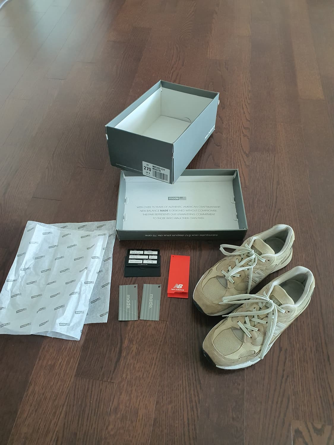 뉴발란스 M992TN 270 상품이미지1