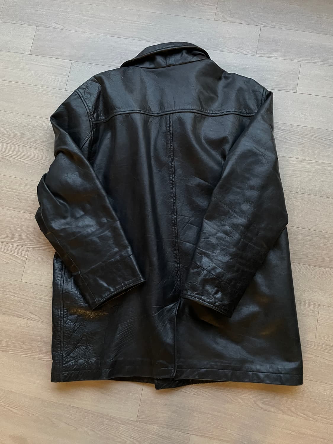 90s 올드갭 레더 카코트 gap carcoat 상품이미지2