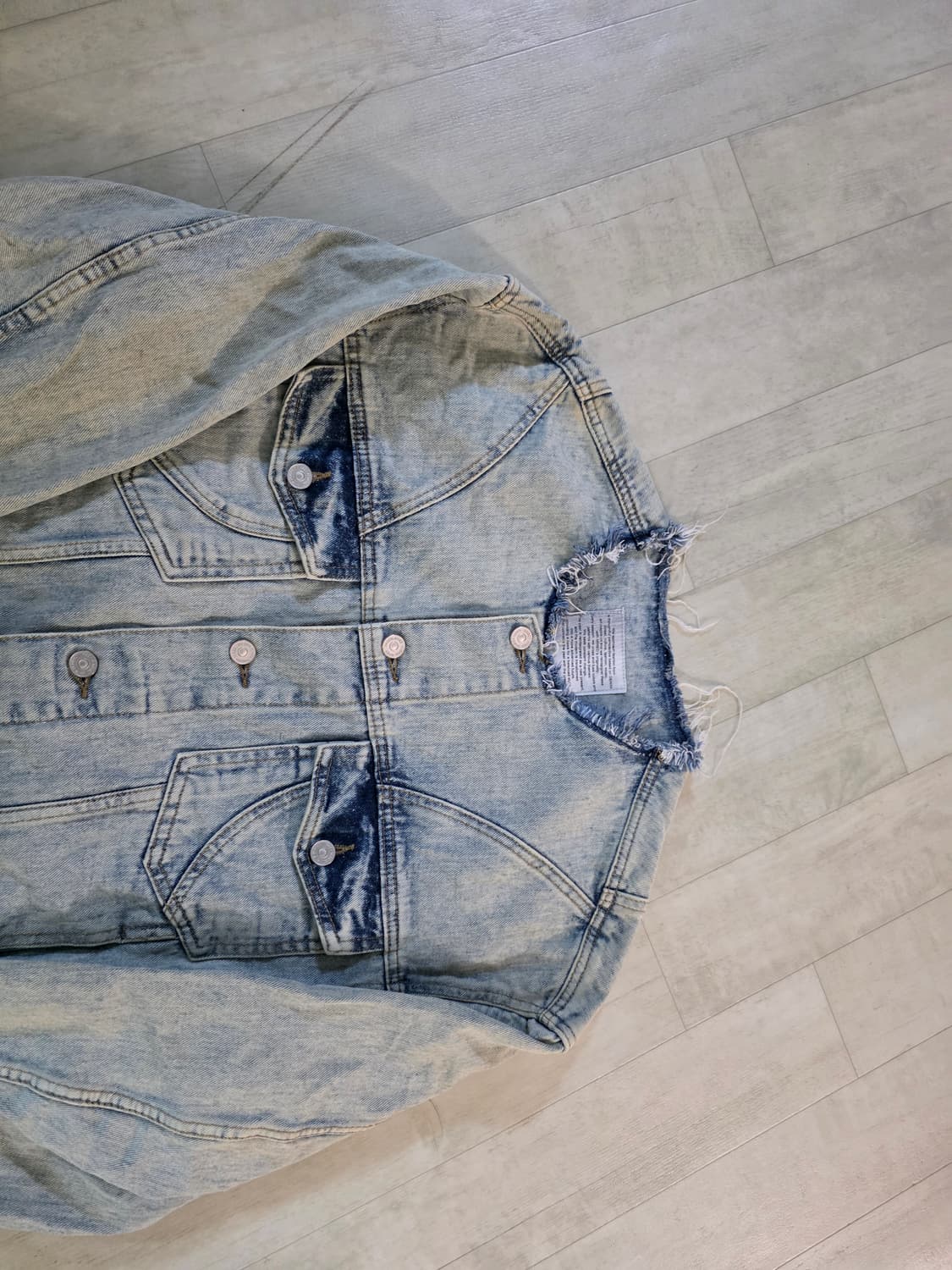 메종미네드 카라리스 데님 자켓 S 상품이미지2