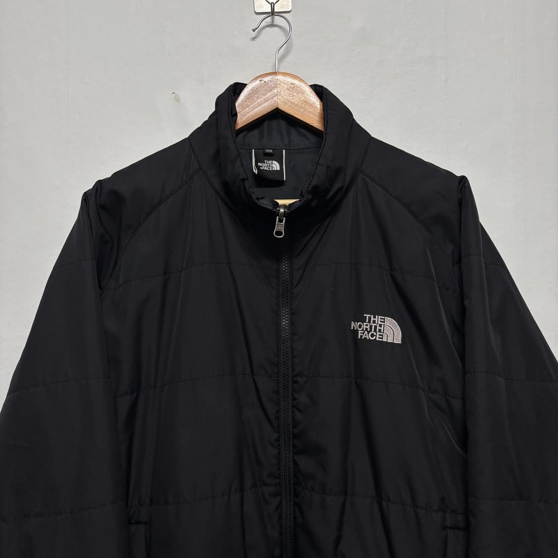 노스페이스 블랙 경량 누빔 자켓 상품이미지2