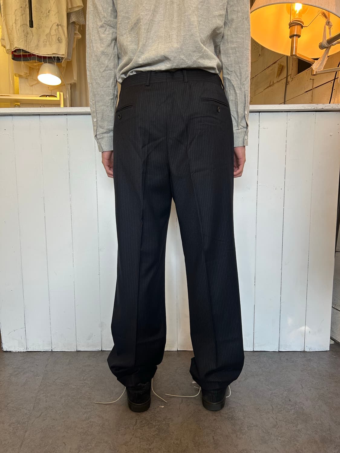 ARMANI COLLEZIONI 스트라이프 슬랙스 상품이미지2