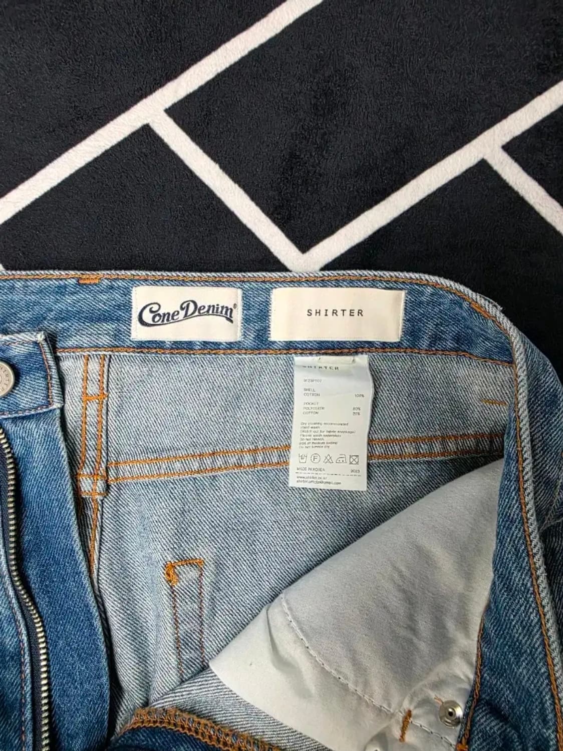 셔터 퍼스트에디션 데님 라이트블루 M 상품이미지2