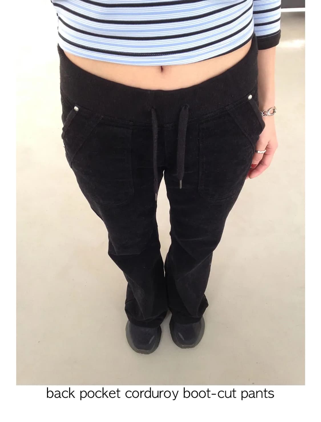 [OOT/OOTJ] 백포켓 빈티지참 부츠컷 팬츠 S 상품이미지1