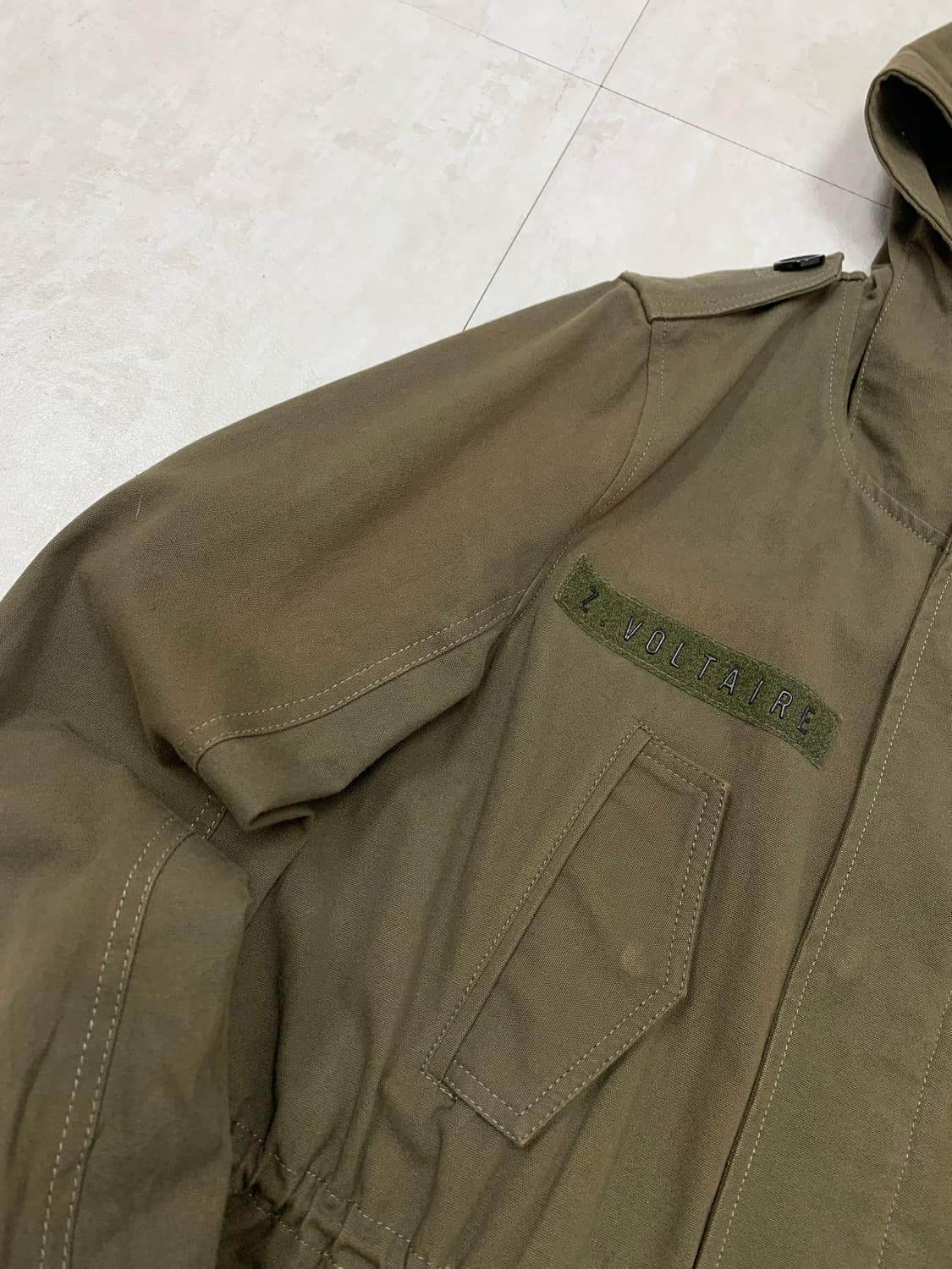 Zadig&Voltaire 밀리터리 후드 자켓 #467 상품이미지4