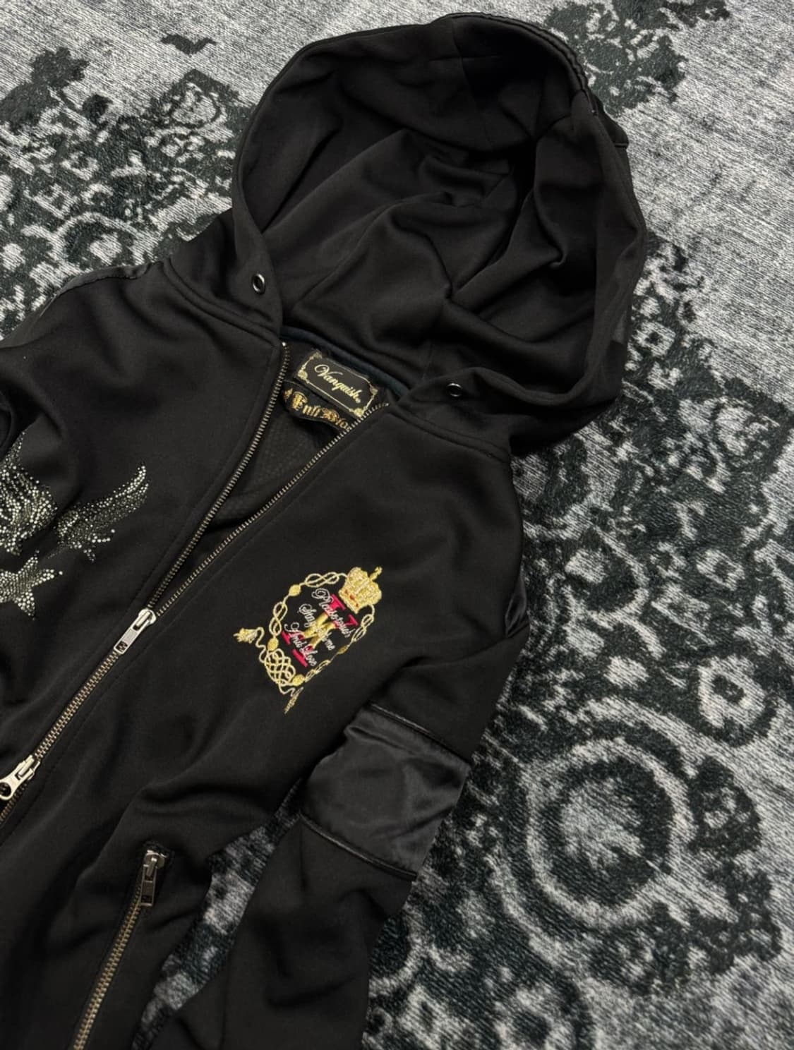 Vanquish x Fullblood 00s y2k hoodie 상품이미지3