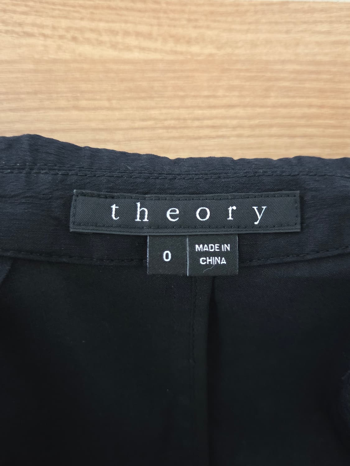 [띠어리] 크런치 린넨 원버튼 싱글 자켓 | 00097 상품이미지3