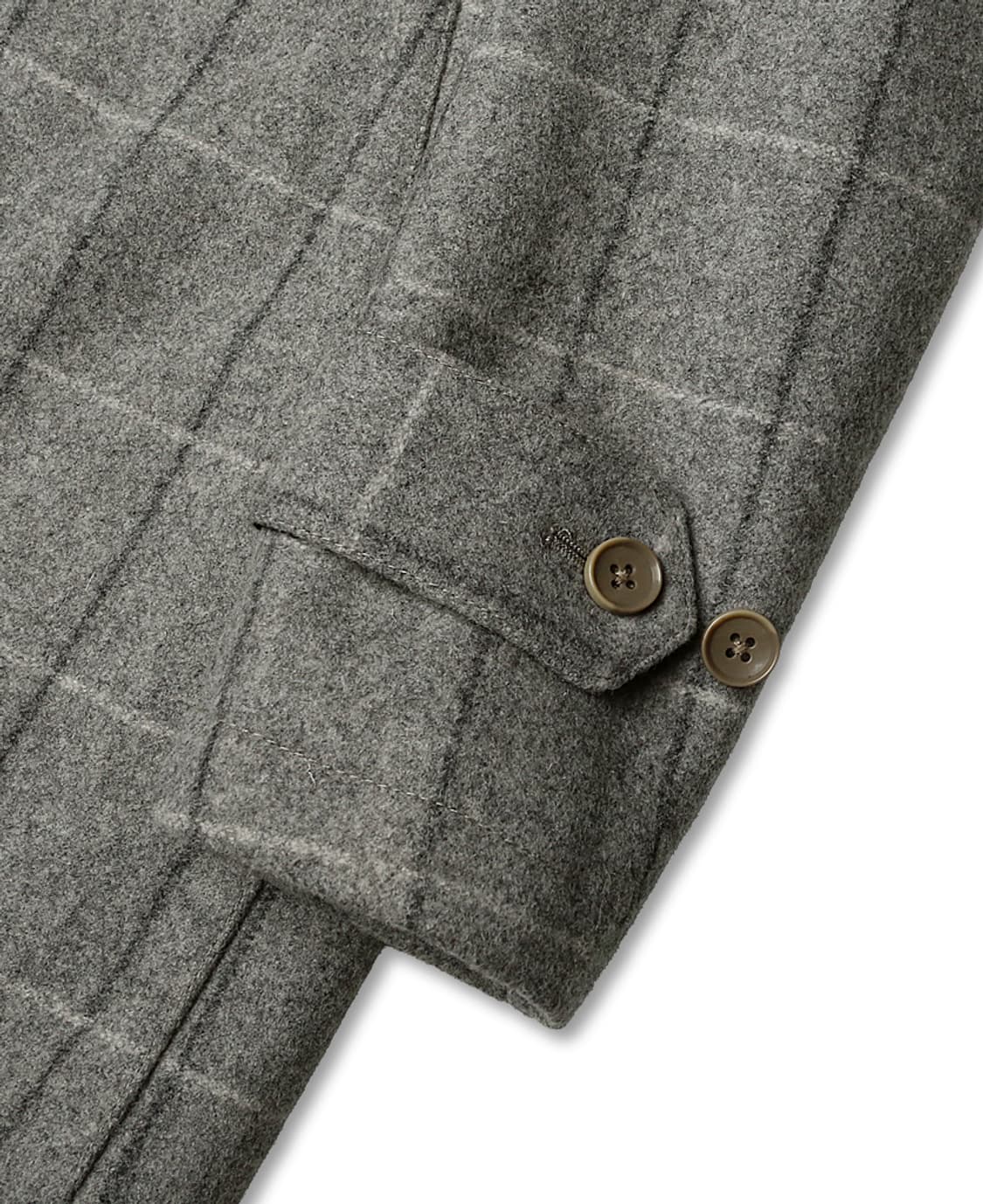 유나이티드 애로우즈 [United Arrows] 체크 클래식 코트 상품이미지3