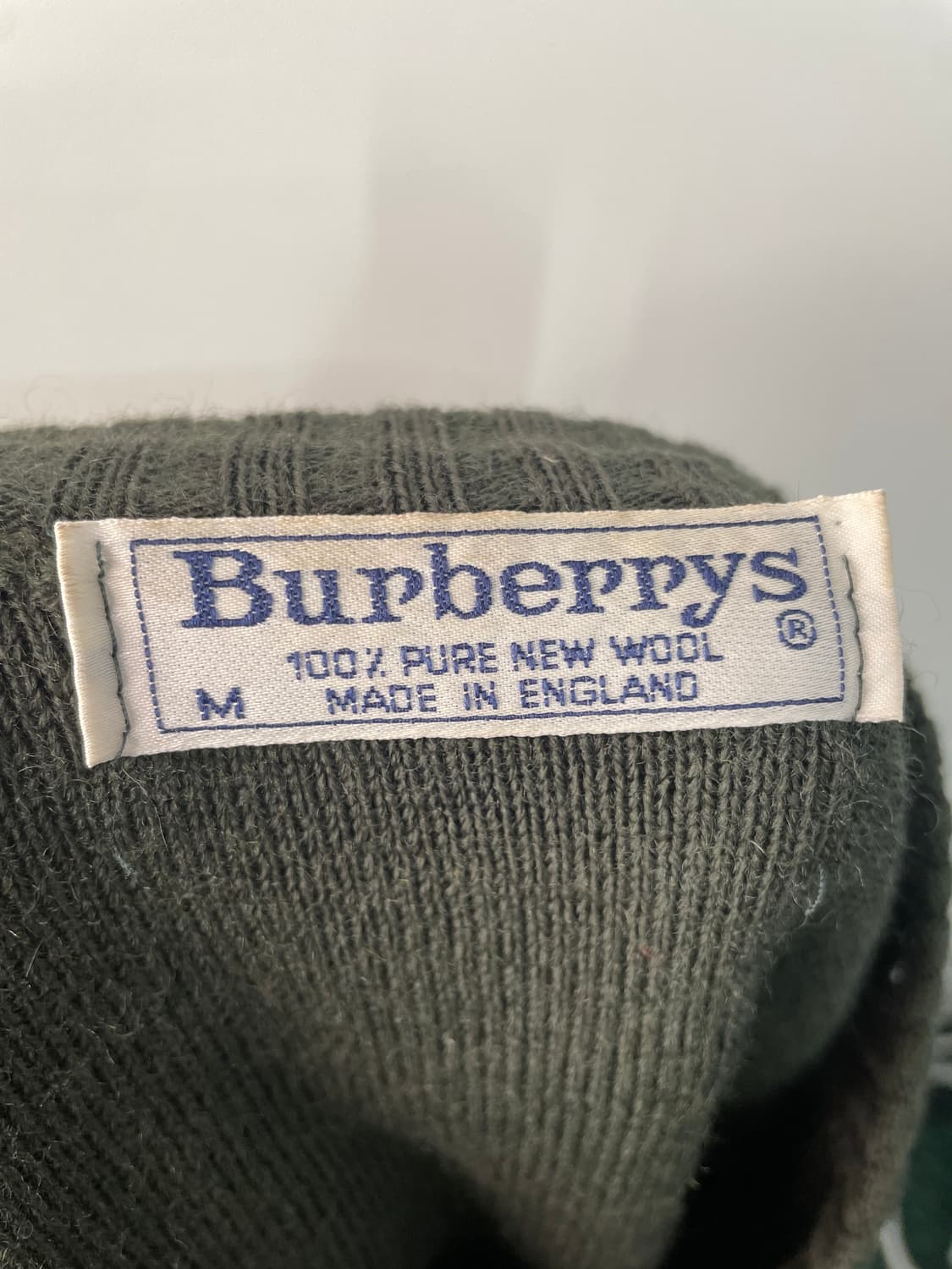 90s 버버리 코만도 니트 상품이미지9