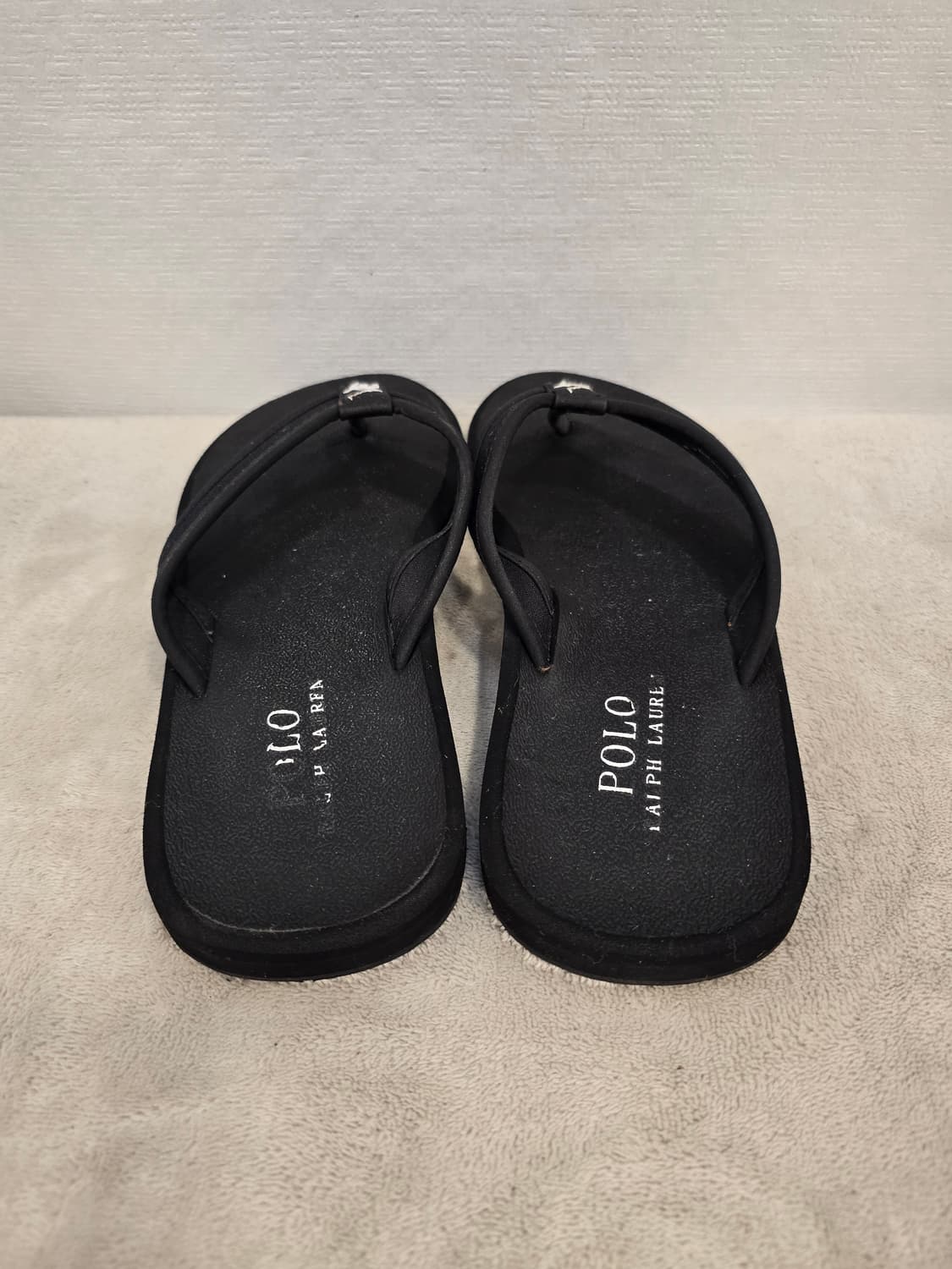 폴로 랄프로렌 남여공용 블랙 쪼리 245~250 상품이미지4