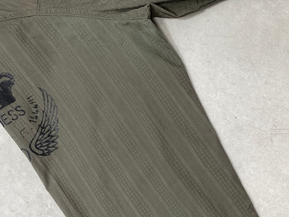 [GUESS] 게스 이글 윙 카키 y2k 셔츠 상품이미지8