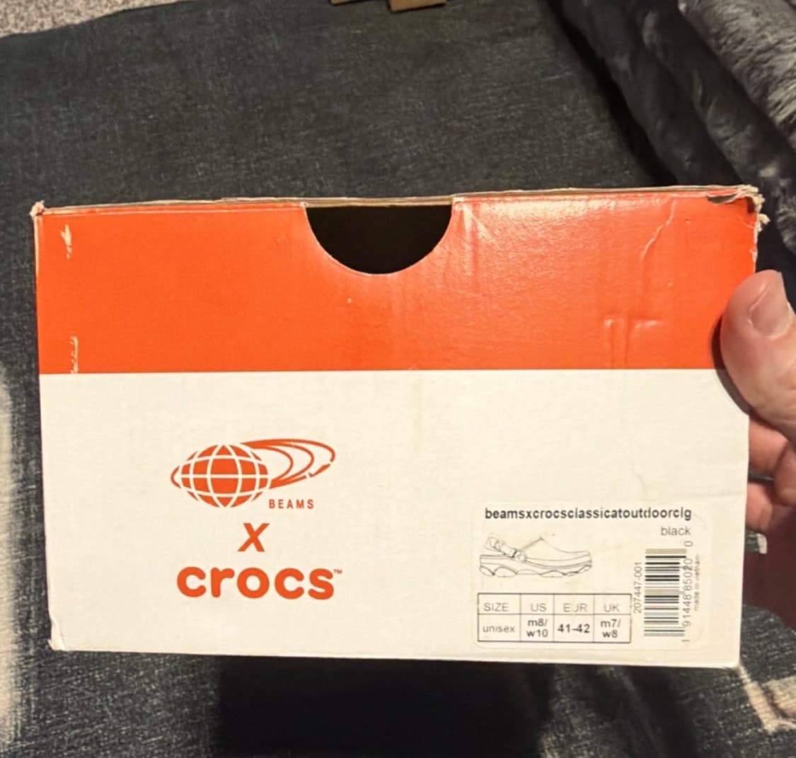 크록스 x 빔즈 클래식 올 터레인 마운틴 파카 클로그 그레이 상품이미지3