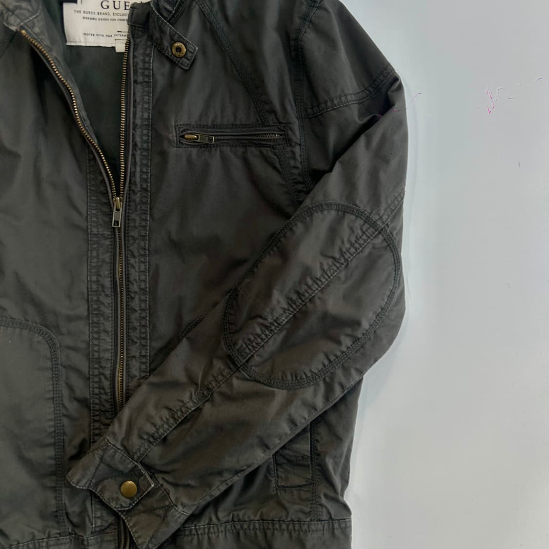 Guess 게스 코튼 차콜 자켓 상품이미지5