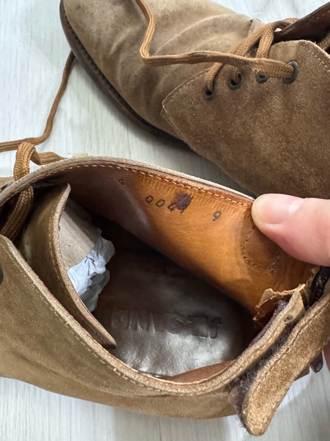 jil sander/suede desert boots/9 상품이미지5