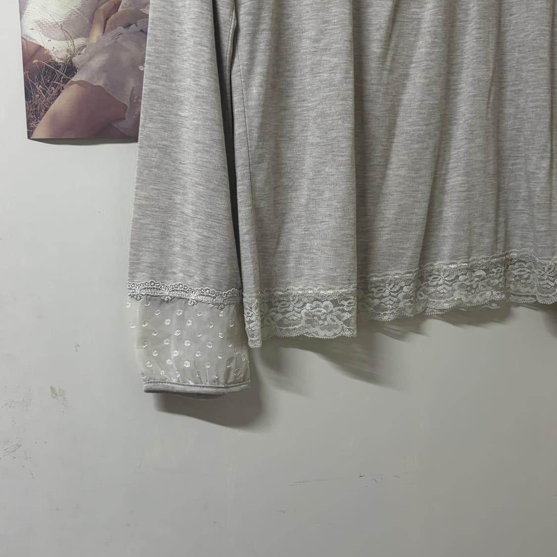 빈티지 모리걸 이너 티셔츠 상품이미지3