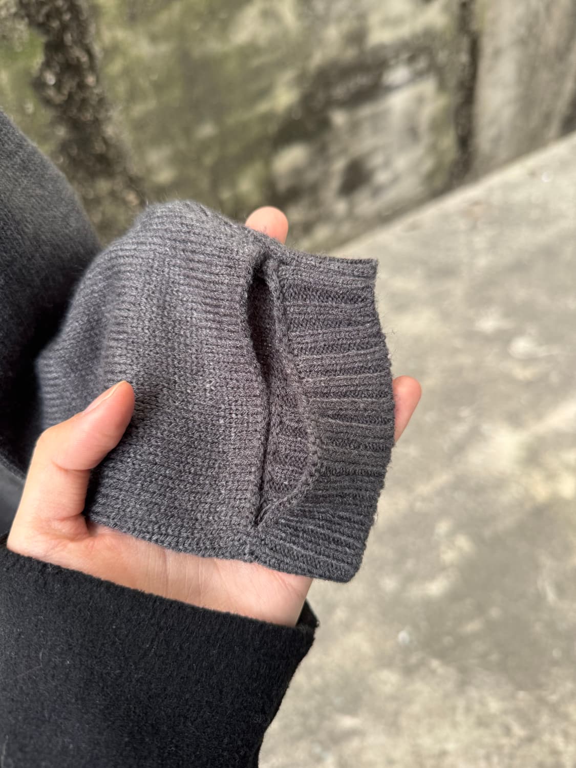 clumzy 펑크 고스 디스트레스드 니트 상품이미지6