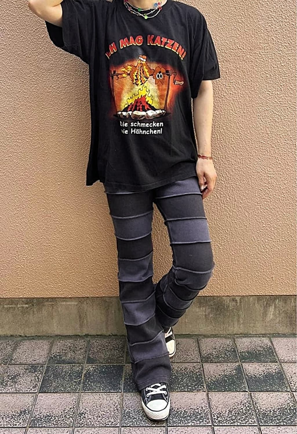 히스테릭st 패치워크 레깅스 데님 팬츠 상품이미지3