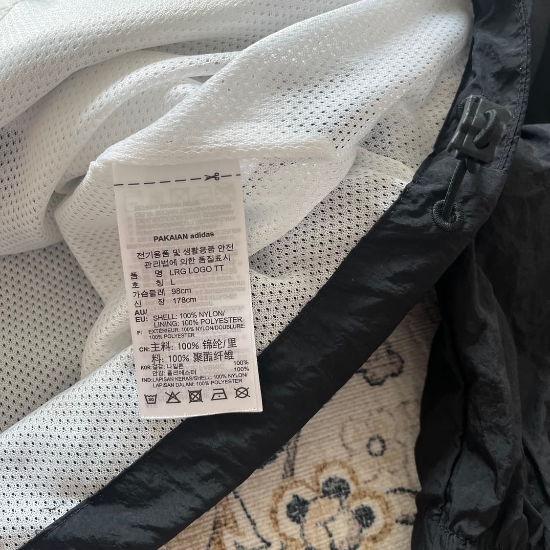 아디다스 신형 트레포일 바람막이 상품이미지6