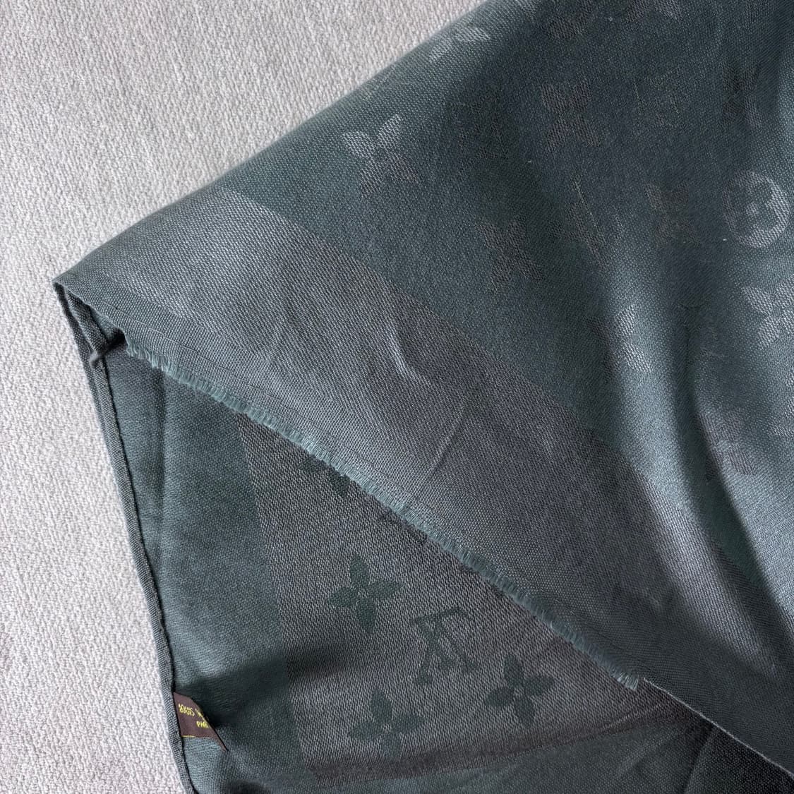 루이비통 모노그램 아크릴 청색 머플러  상품이미지6