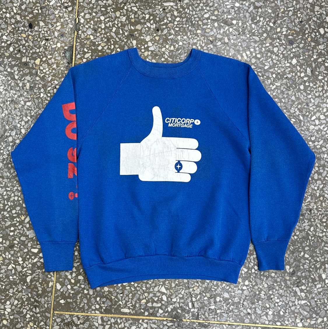 80s USA FOTL 따봉 빈티지 스웻셔츠 L 상품이미지1