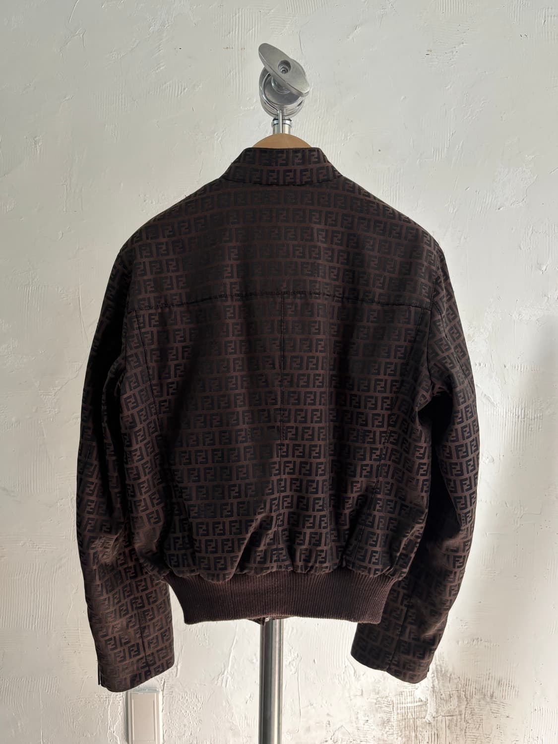 Fendi 펜디 브라운 FF 모노그램 봄버 자켓 상품이미지10