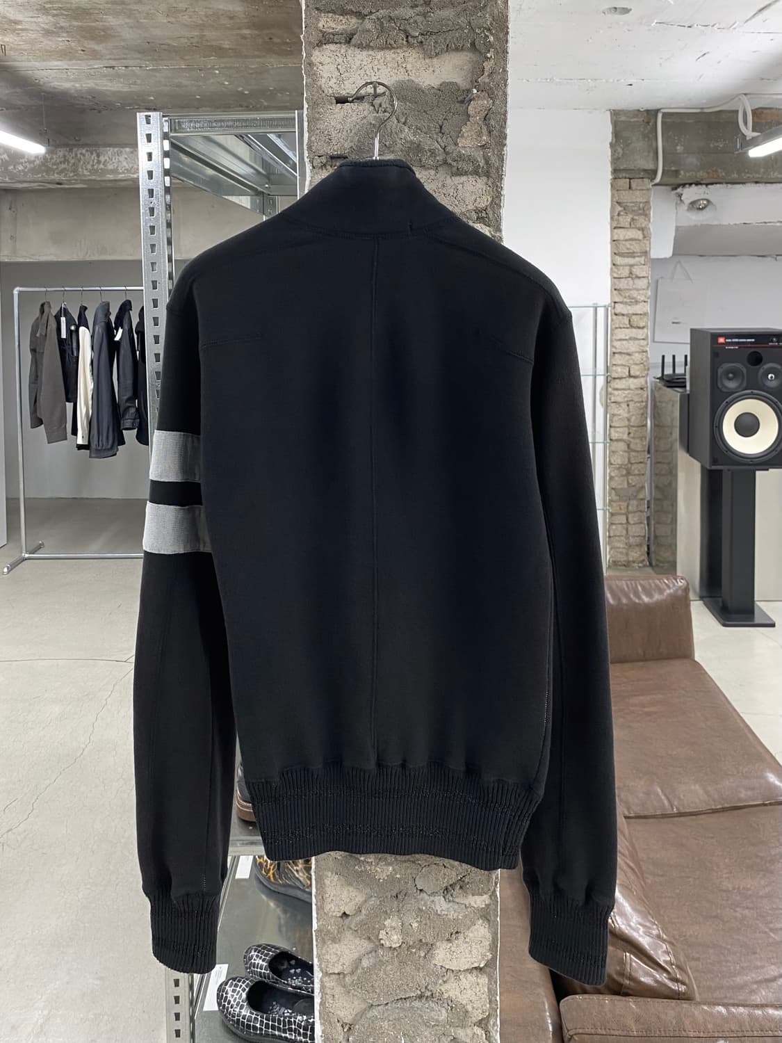 Francist_Mor.K.S. 디스트레스드 사선 집업 상품이미지6