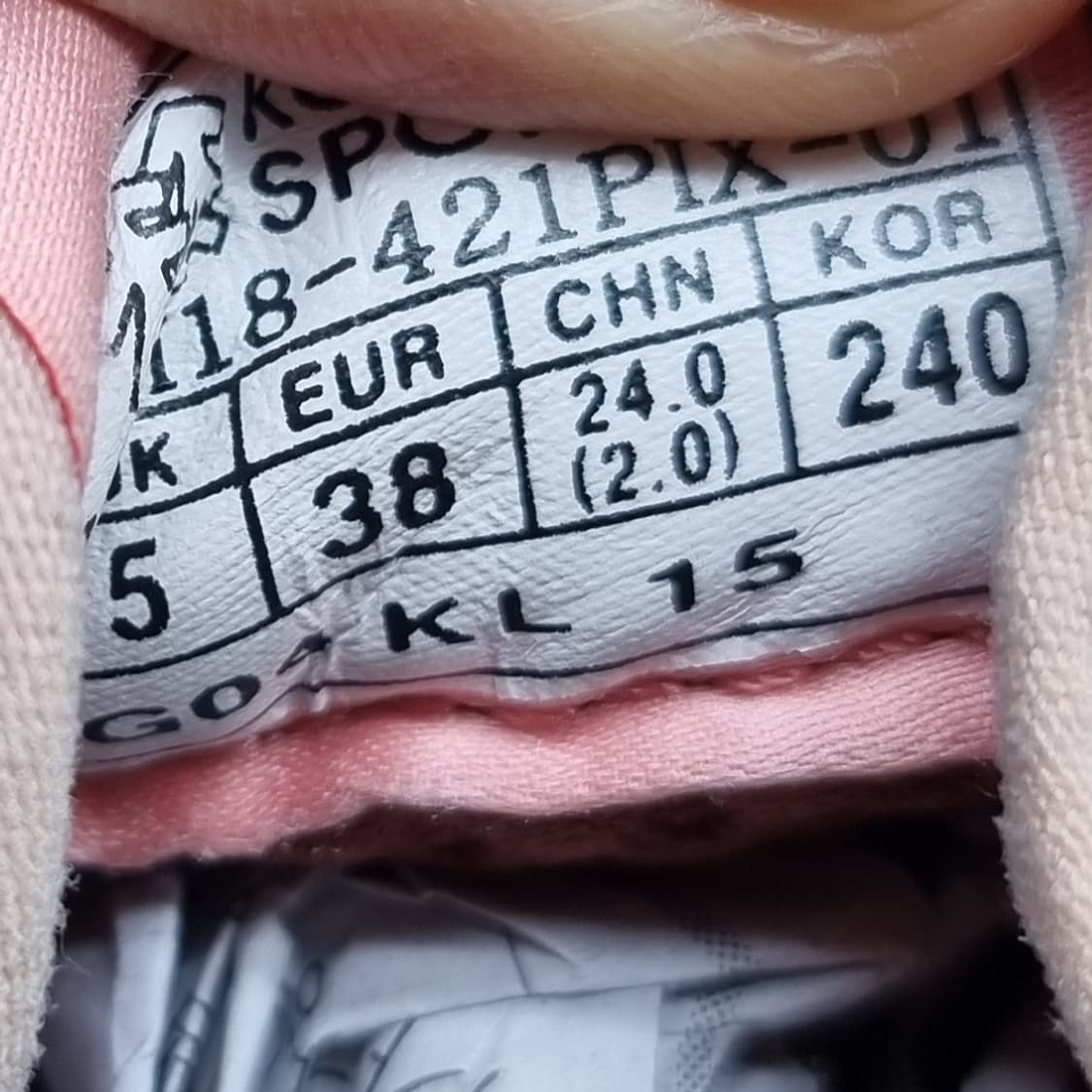 코오롱스포츠 여성운동화240 상품이미지6