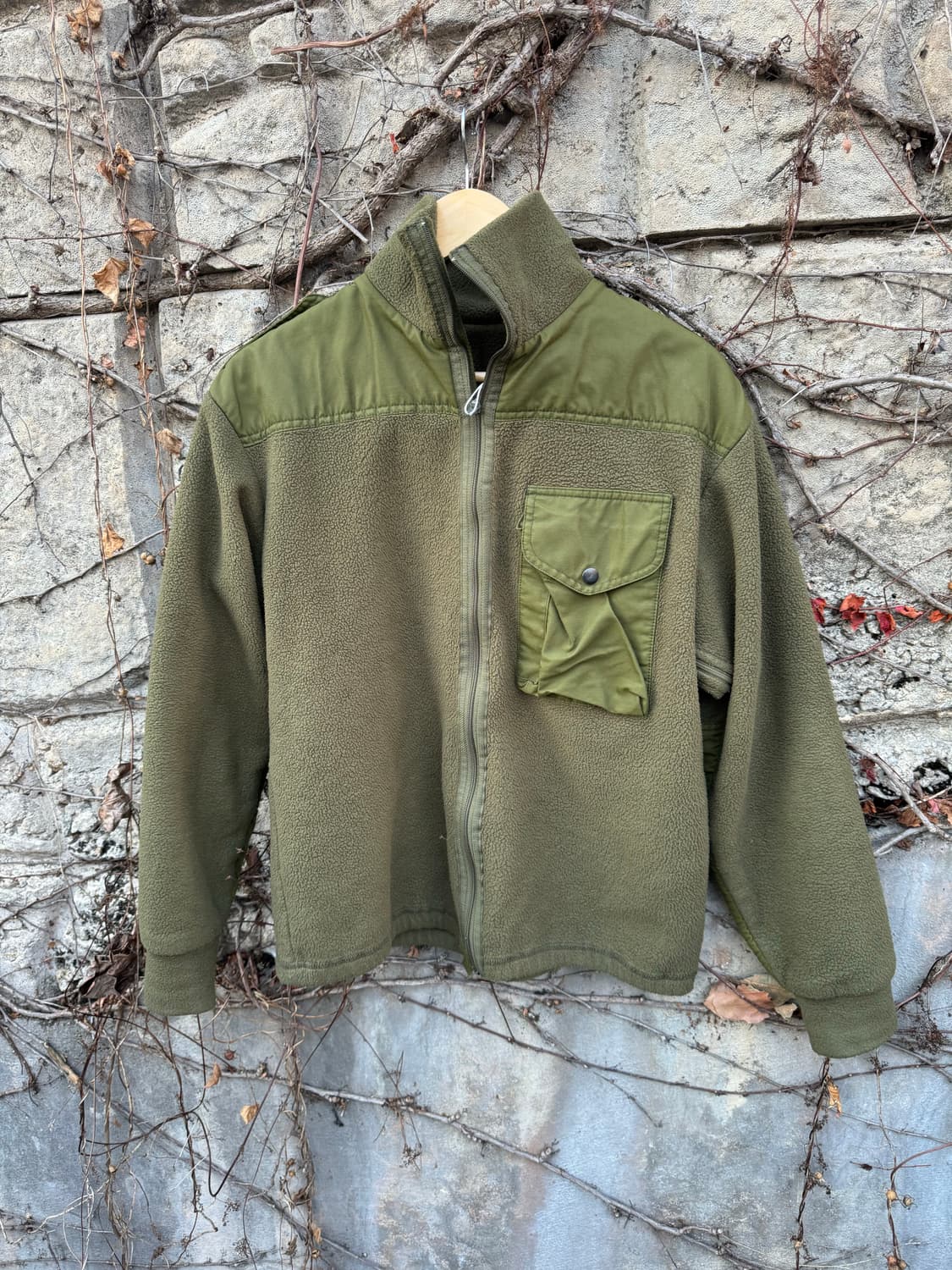 90s 캐나다군 오리지널 플리스 후리스 자켓 미군 상품이미지1