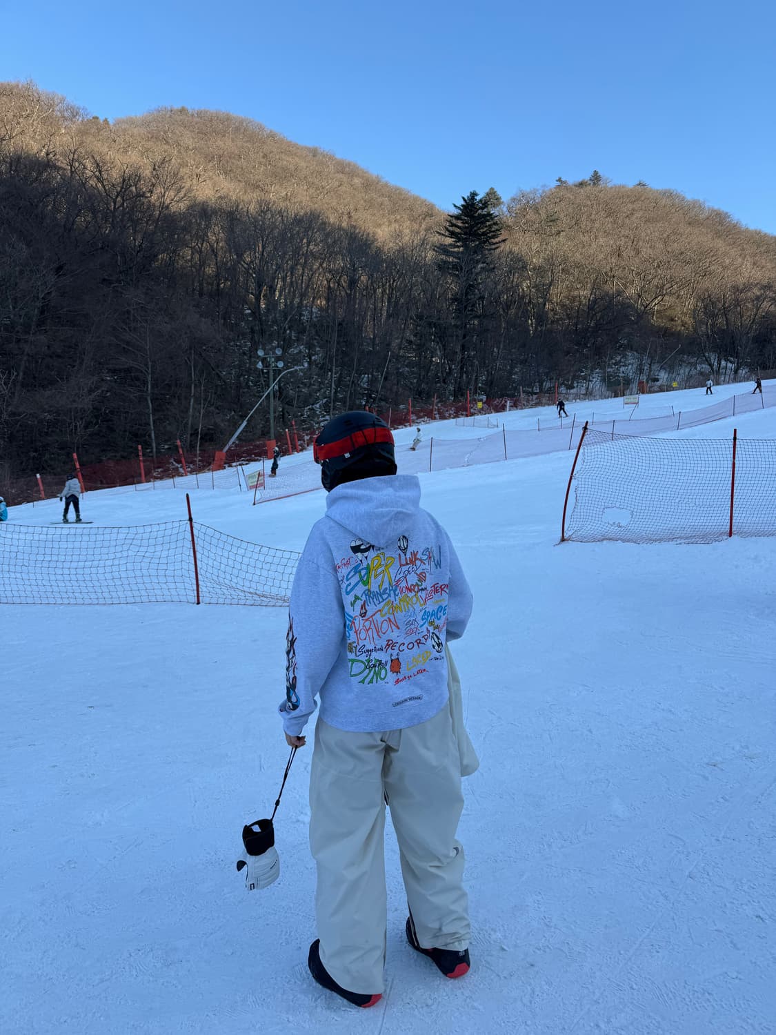 크롬하츠 매티보이 플레임 후드 그레이 상품이미지2