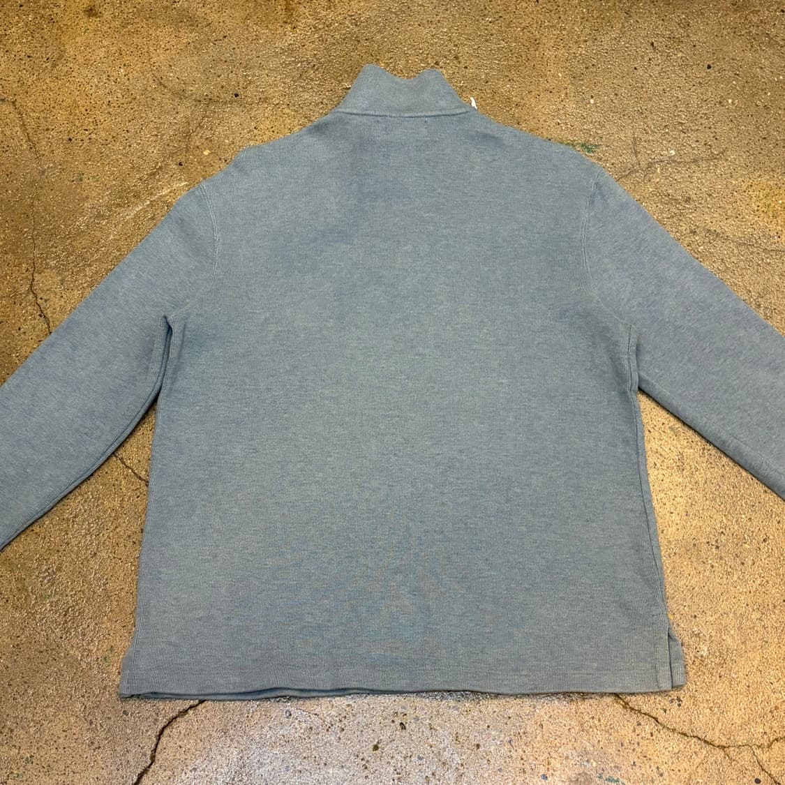 00s 미국 빈티지 폴로랄프로렌 터틀넥 반집업 니트 상품이미지6