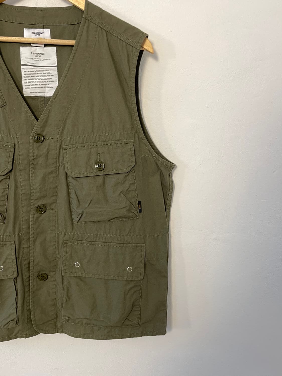 에스피오나지 밀리터리 베스트  상품이미지3