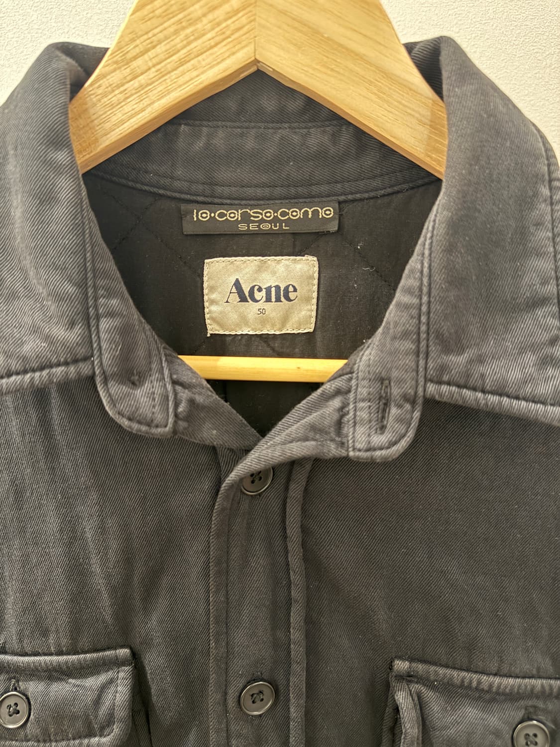 아크네 셔츠자켓 상품이미지3