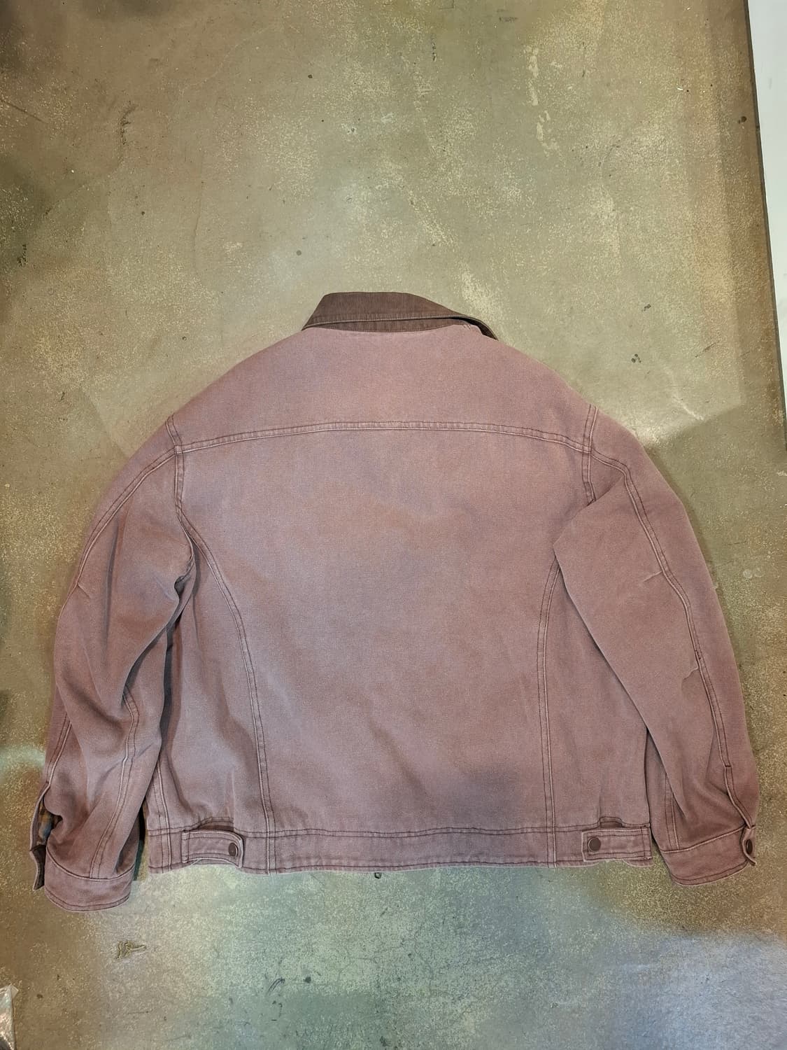 에스피오나지 블루종 워크자켓 버건디 상품이미지4