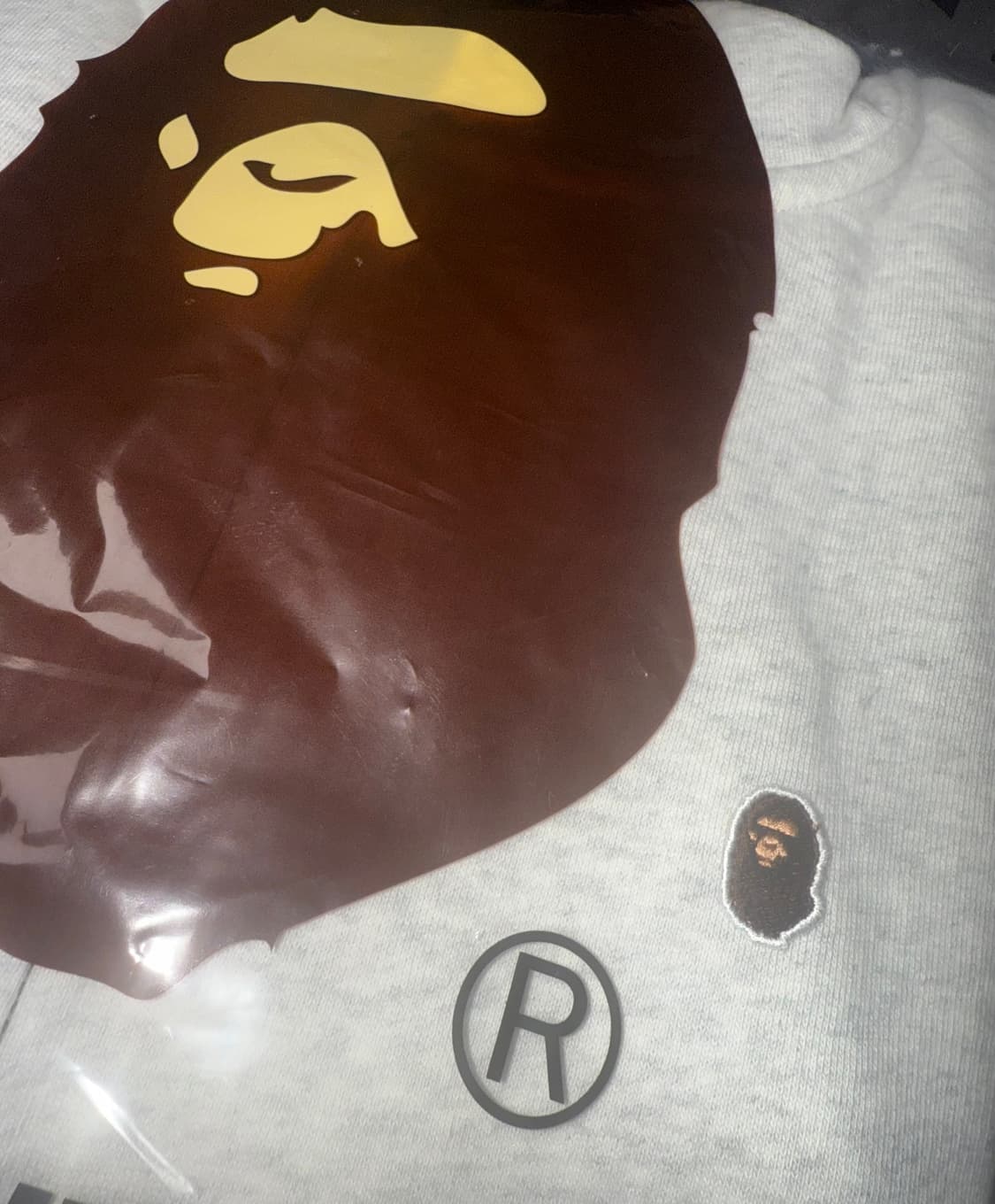 새상품 | 25ss Bape 베이프 원 포인트 후드집업 (L) 상품이미지1