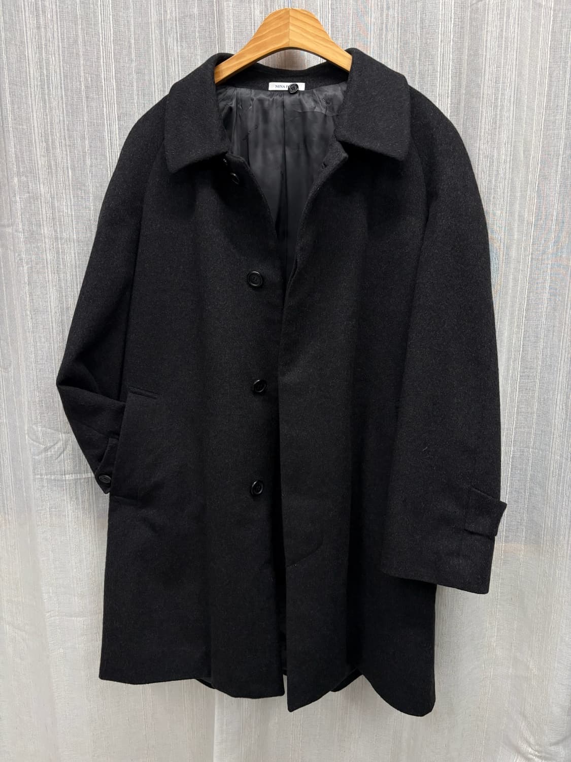 니나리치 캐시미어 울 싱글 코트 상품이미지1