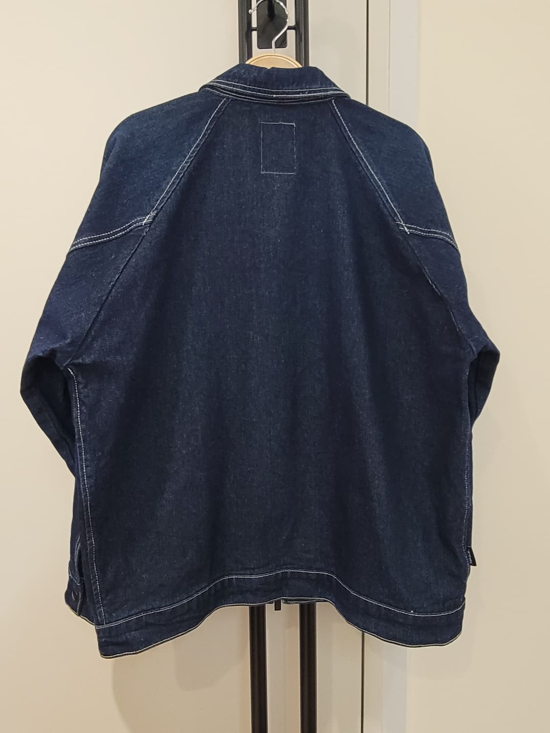 골라 진청 데님 블루종 트러커 자켓 오버핏 M사이즈 상품이미지8