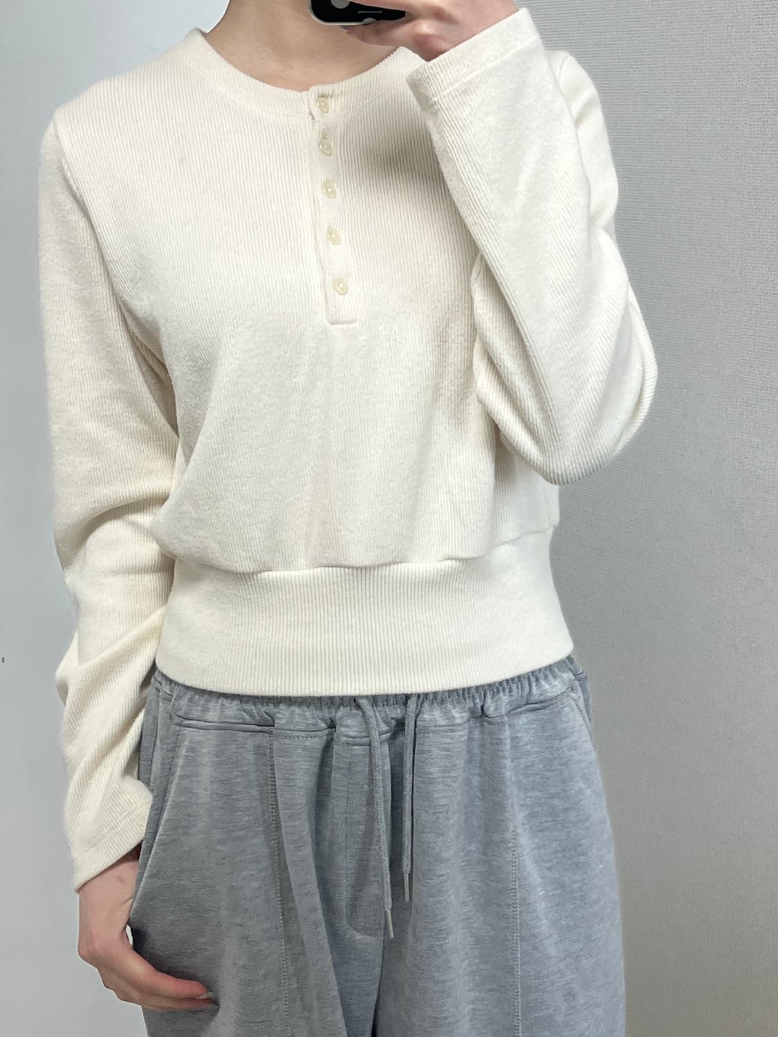 아이보리 니트 상품이미지2