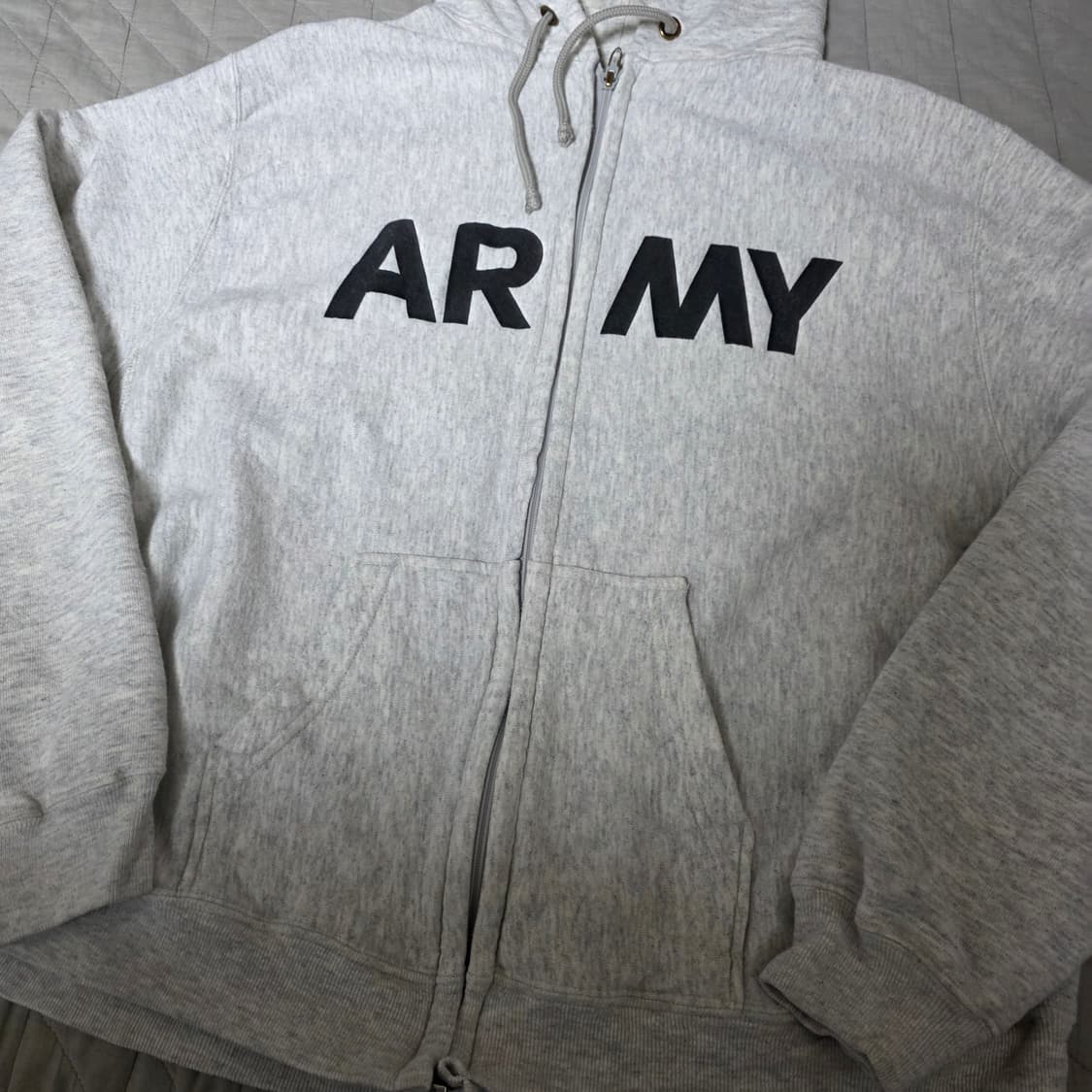 [XL] 90s 빈티지 OG US ARMY 후드집업 칸예 상품이미지3