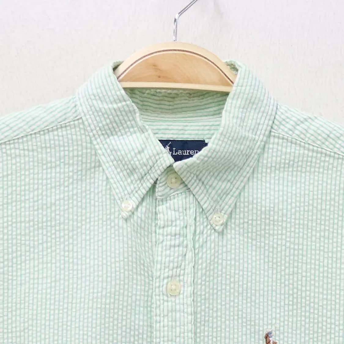 POLO RALPH LAUREN 시어서커 코튼 셔츠 69280 상품이미지4