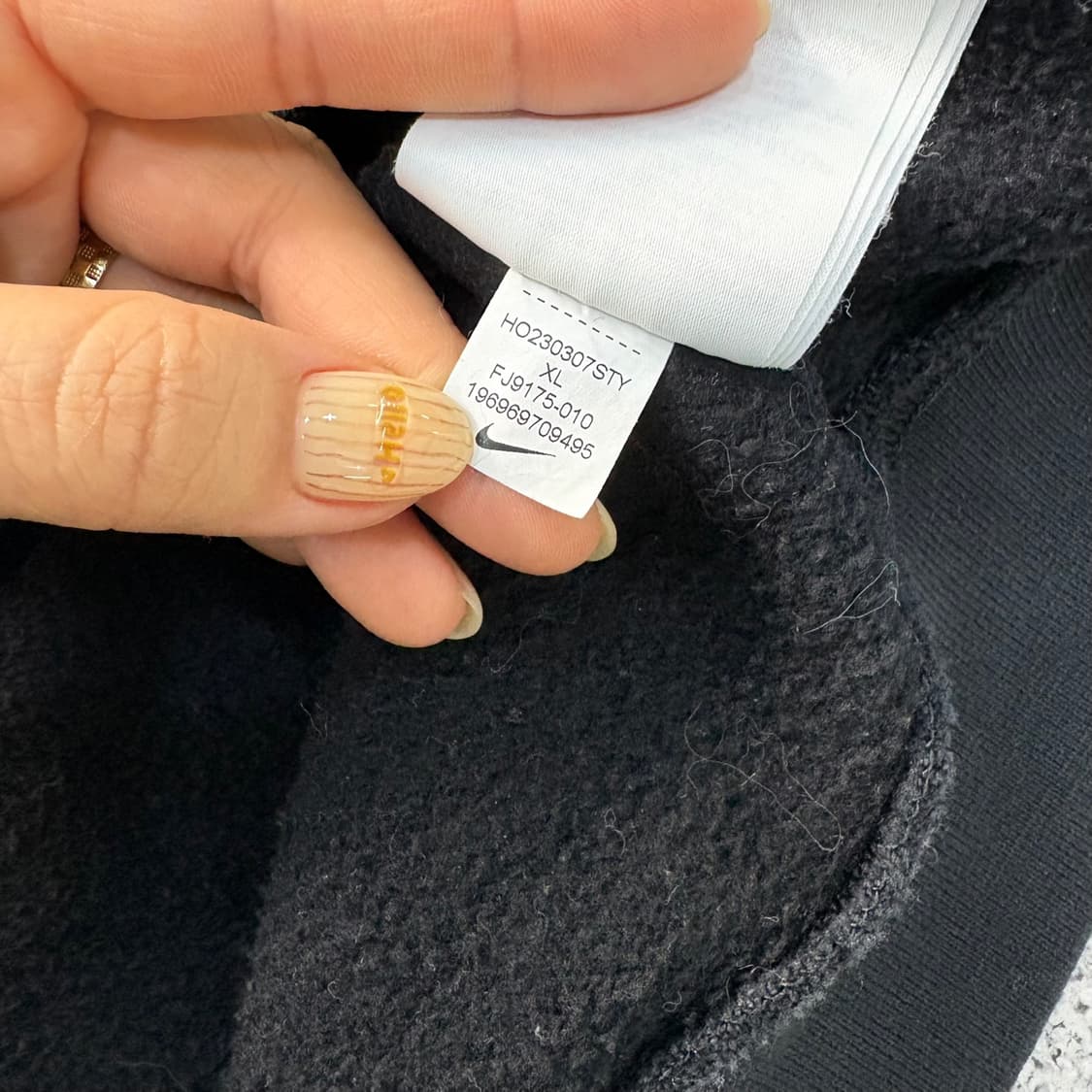 XL 나이키 스투시 기모 후드 집업 저지 0331J 상품이미지5