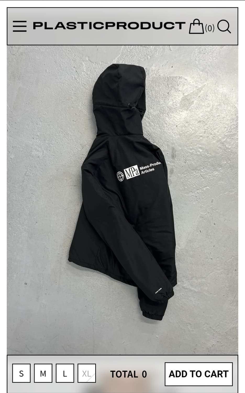 [XL]플라스틱프로덕트 패디드 라이너 경량패딩 상품이미지3