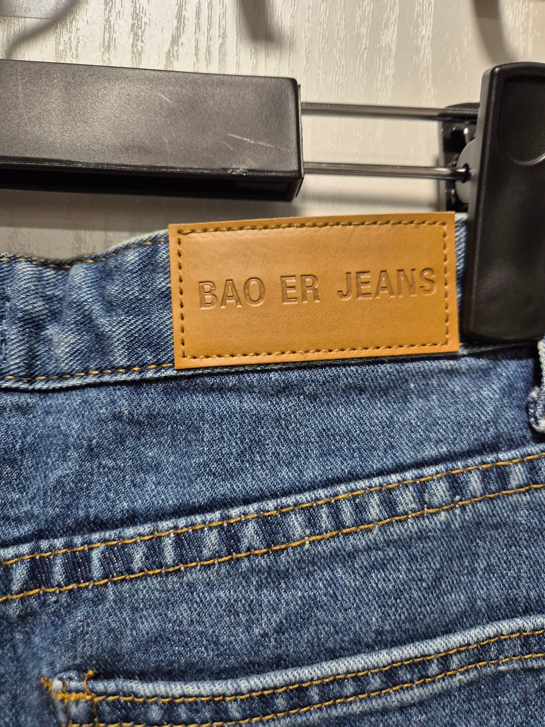 (새상품)VTG 데님 스커트 앞절개 사이즈 중청 상품이미지4