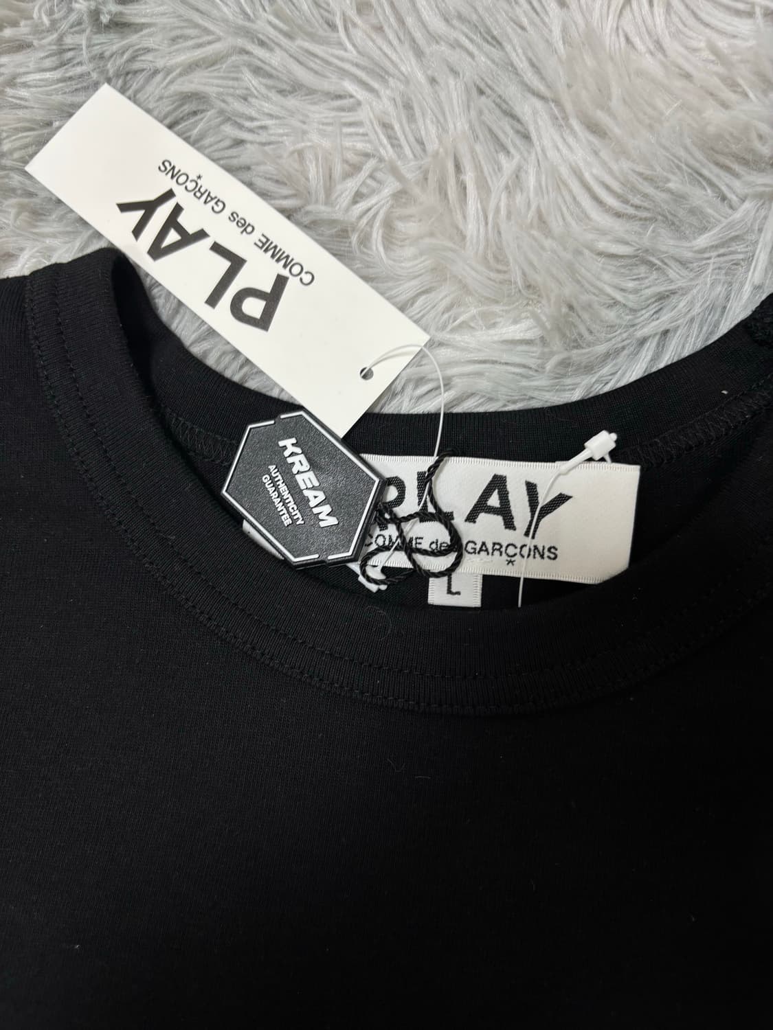 꼼데가르송 반팔 새상품 상품이미지3