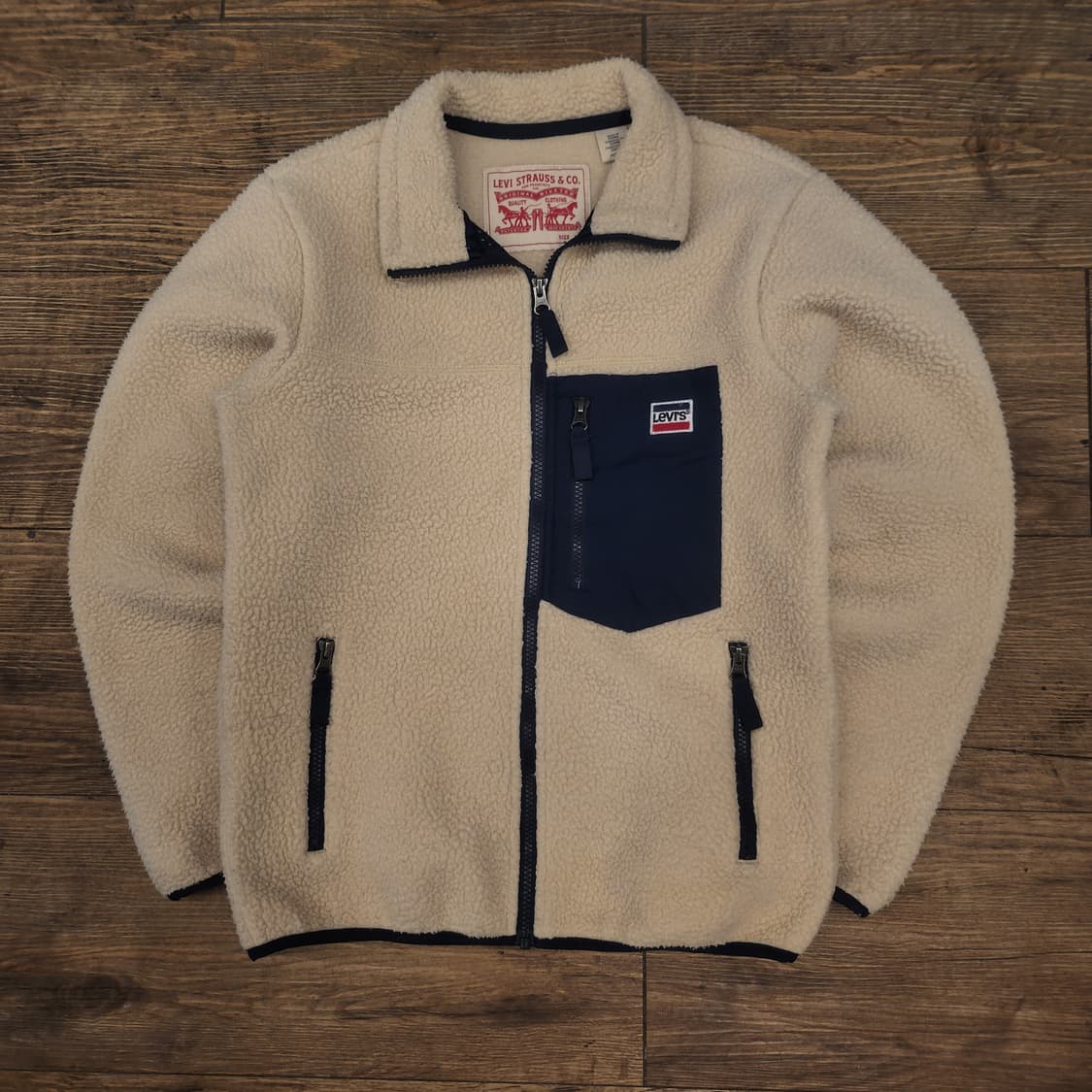 리바이스 양털 후리스 XS 상품이미지2