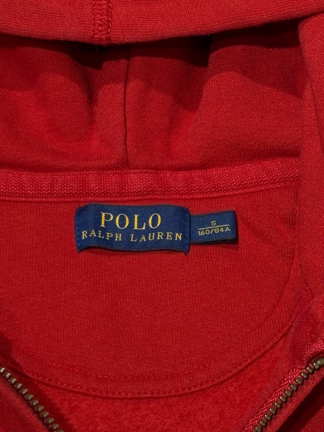 폴로랄프로렌 레드 포니 후드집업 상품이미지5
