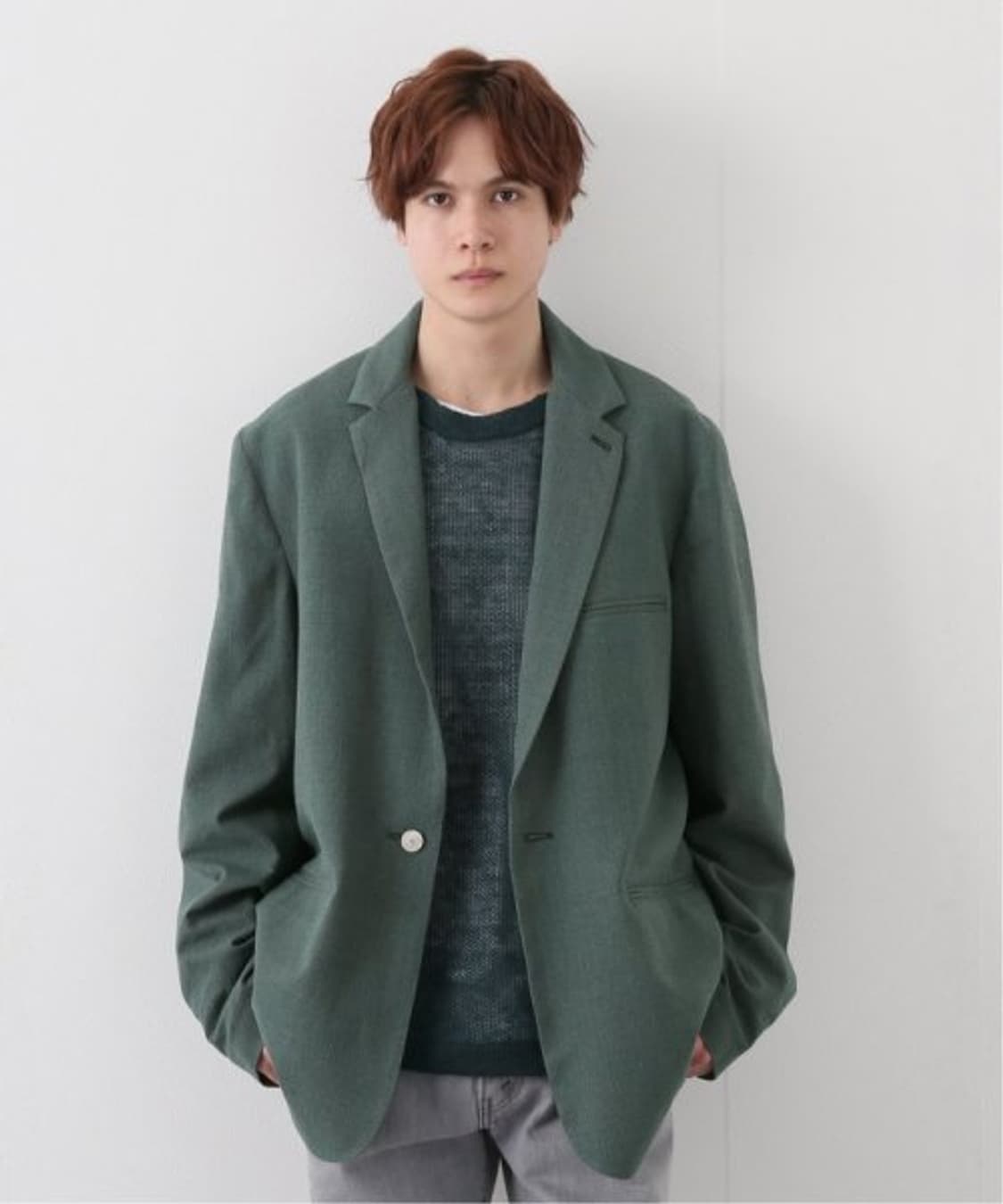 XL) seya 세야 드라이 울 실크 테일러드 자켓 상품이미지8