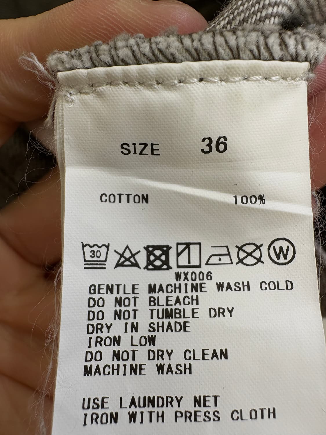 MACPHEE (Made in Japan) 데님팬츠 상품이미지7