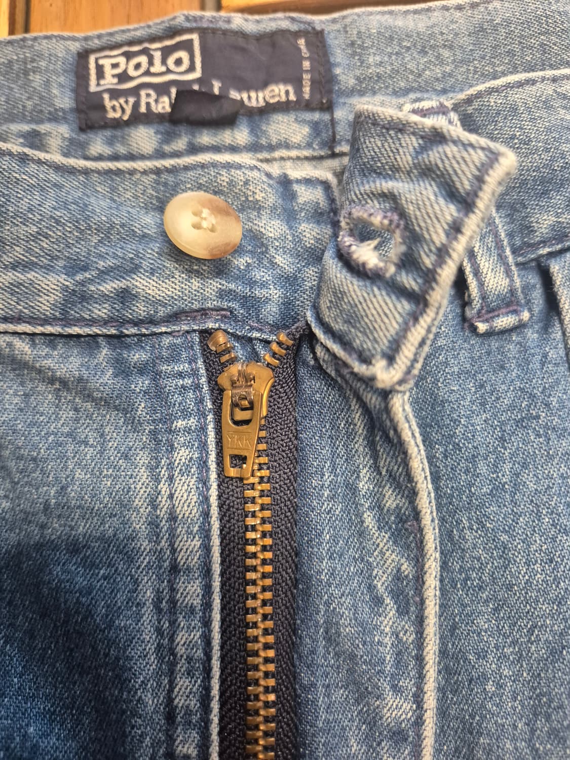 90s polo 폴로 'polo denim tag' 데님 치노 팬츠 상품이미지3