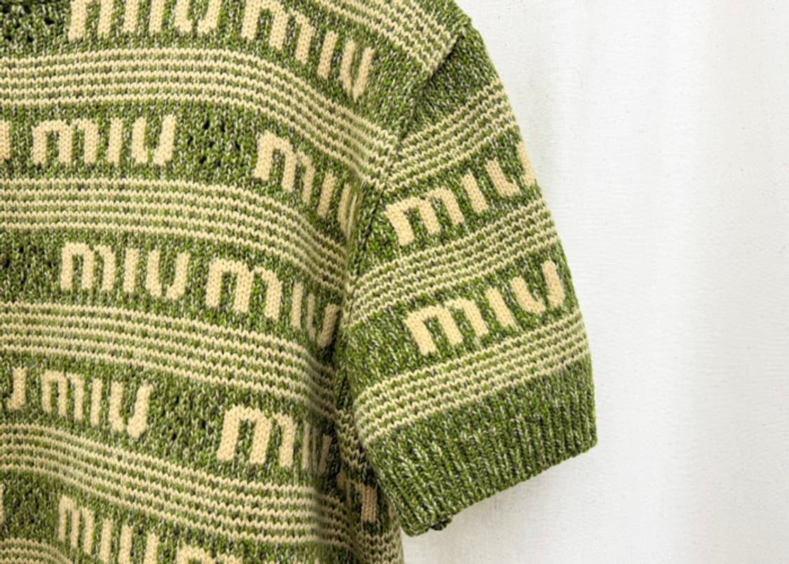 미우미우 24SS 캐시미어 울 스웨터 상품이미지5