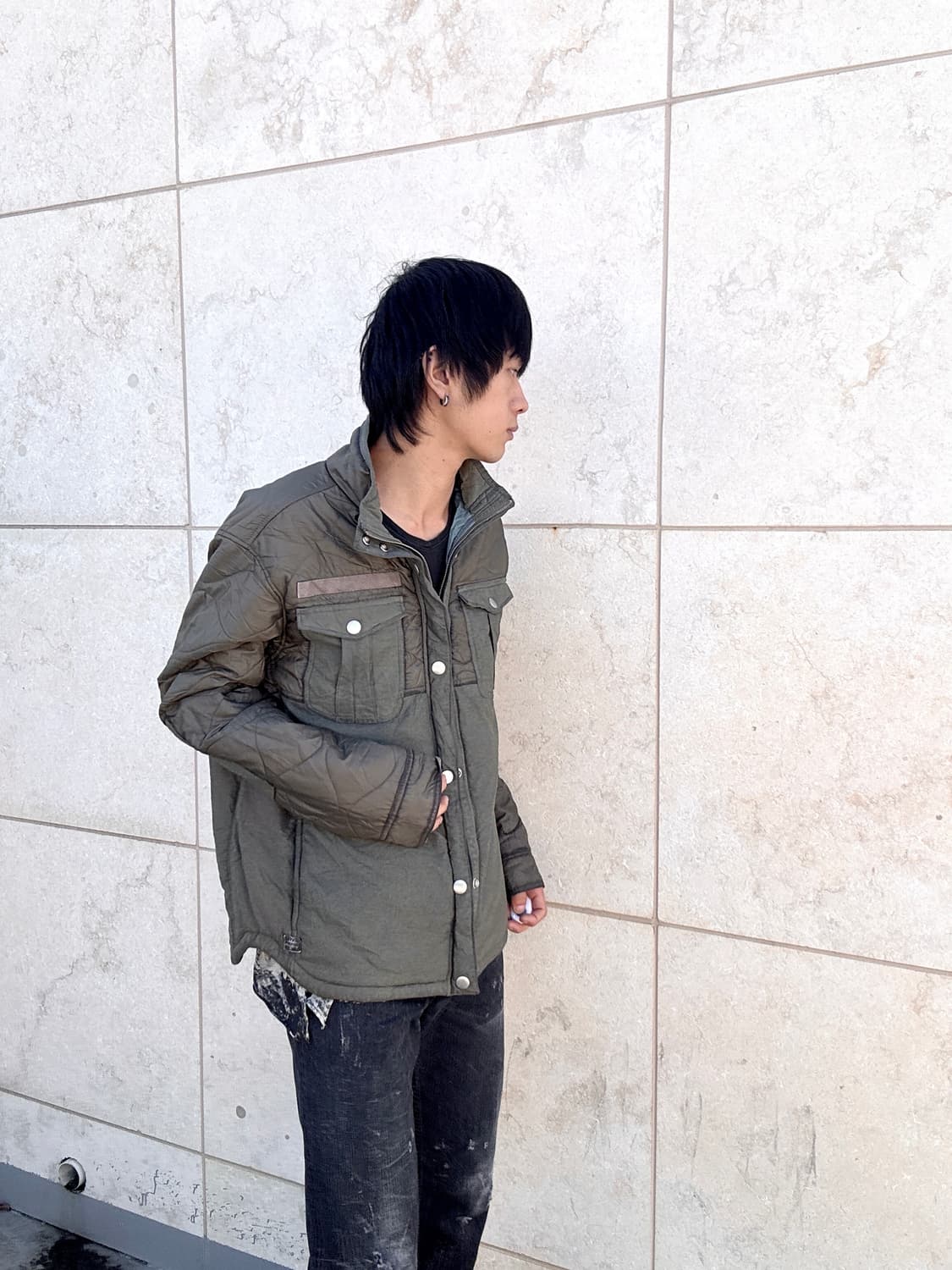 [G STAR RAW] Military Khaki Padded Jacke 상품이미지2